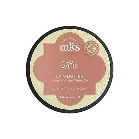 MKS eco Whip Skin Butter With Argan & Hemp Oil Kūno sviestas Isle Of You, 227g