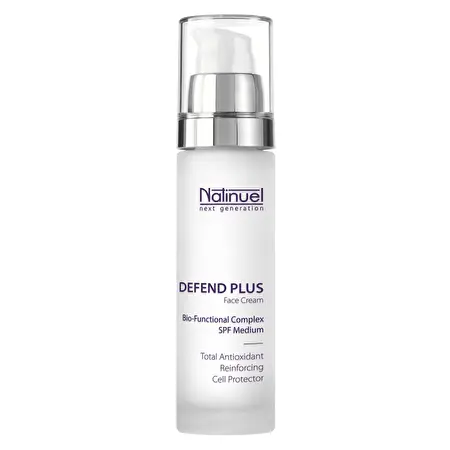 NATINUEL DEFEND PLUS Jautrios ir normalios odos antioksidacinis kremas, 50ml