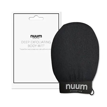 Nuum Cosmetics Deep Exfoliating Body Mitt Kūno šveitimo pirštinė, 1vnt.