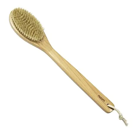 Nuum Cosmetics Long Handle Body Brush Kūno šveitimo šepetys su ilga rankena, 1vnt.