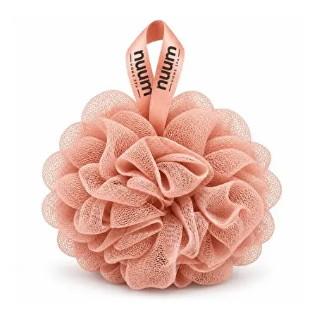 Nuum Cosmetics Mesh Bath Sponge Coral