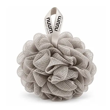 Nuum Cosmetics Mesh Bath Sponge Bath Sponge Grey