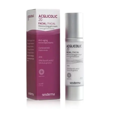 SESDERMA ACGLICOLIC 20 drėkinamasis gelinis kremas, 50 ml