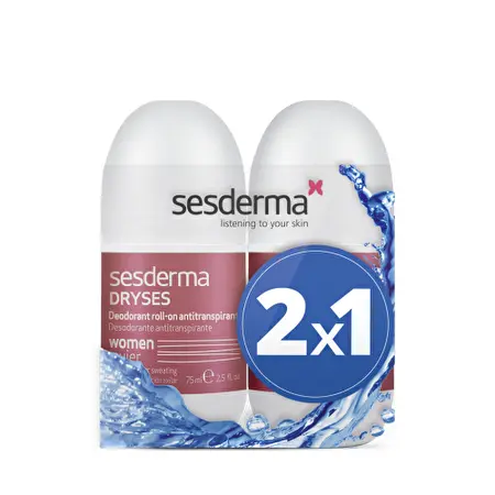 SESDERMA DRYSES dezodorantų rinkinys moterims, 2x75ml