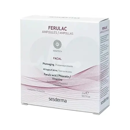 SESDERMA LIPOSOMAL FERULAC ampulės, 5 amp x 2 ml