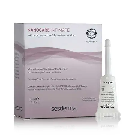 SESDERMA NANOCARE atstatomasis vaginalinis gelis, 8x5ml