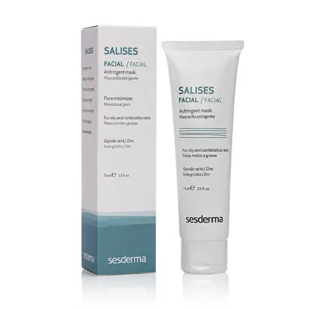 SESDERMA SALISES poras sutraukianti kaukė, 75 ml