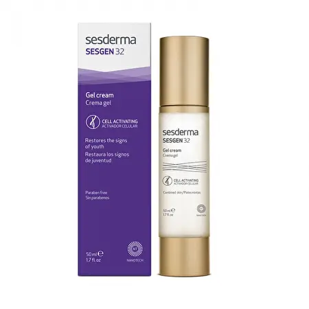 SESDERMA SESGEN 32 ląsteles aktyvuojantis gelinis kremas, 50 ml