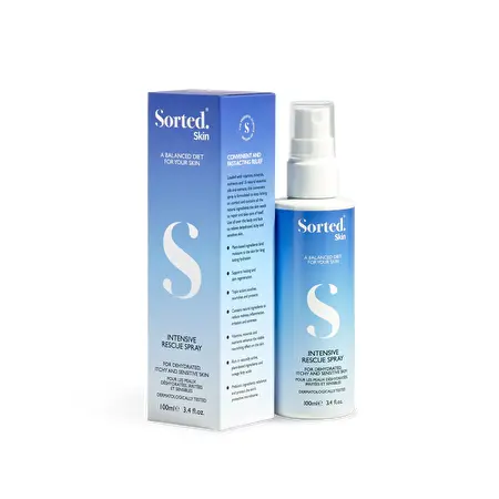 Sorted Skin Intensive Rescue Spray – Intensyvaus poveikio purškiklis niežtinčiai odai