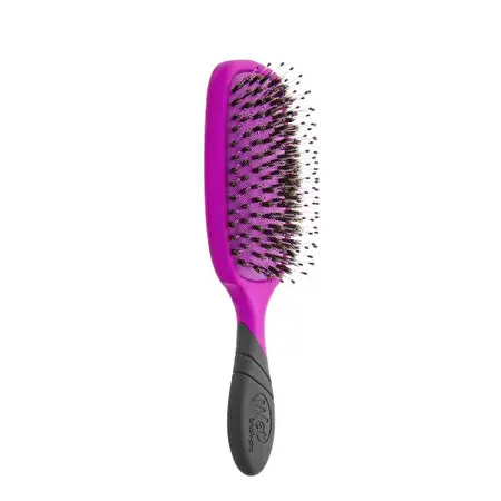 WetBrush Shine Enhancer plaukų šepetys su natūraliais šereliais Purple