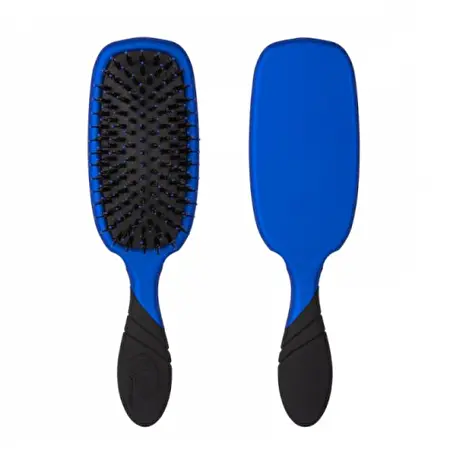 WetBrush Shine Enhancer plaukų šepetys su natūraliais šereliais Royal Blue