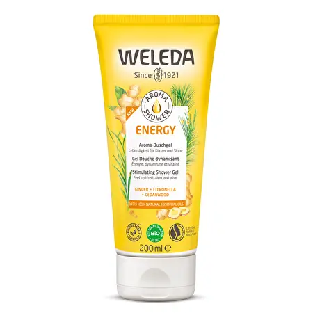 WELEDA Aroma Shower Energy dušo želė, 200ml