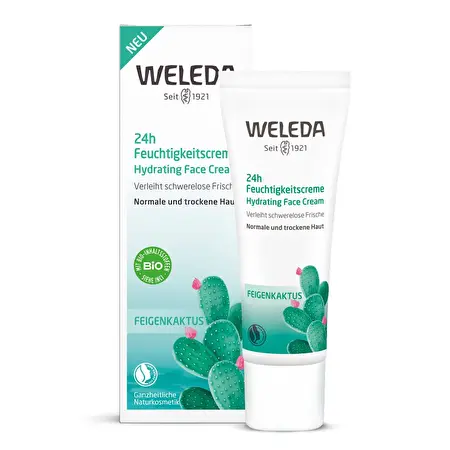 WELEDA CACTUS 24h drėkinamasis veido kremas, 30ml