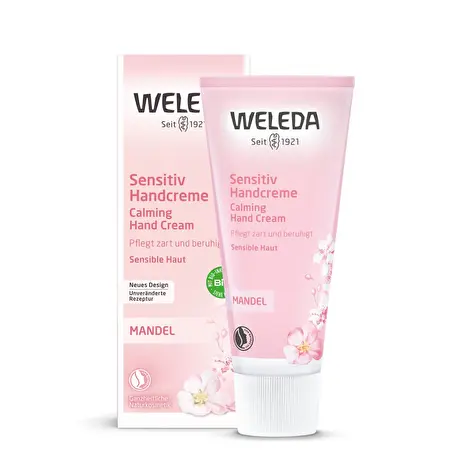 WELEDA Jautriai rankų odai skirtas kremas su migdolais, 50ml