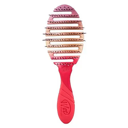 WetBrush Flex Dry Hair Brush lankstus šepetys plaukams Coral Ombre