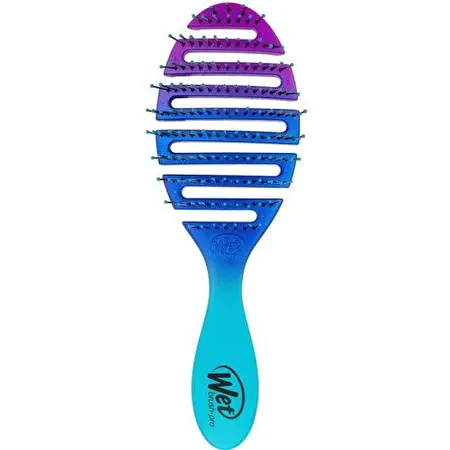 WetBrush Flex Dry Hair Brush lankstus šepetys plaukams Teal Ombre
