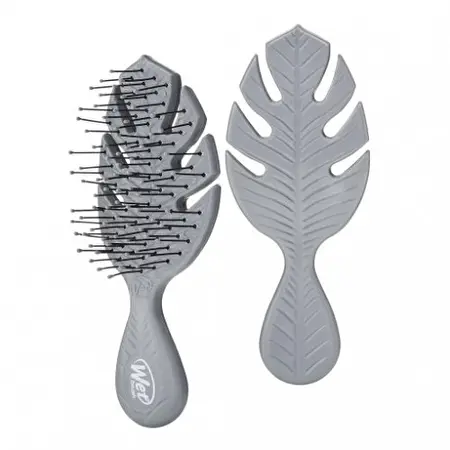 WetBrush Go Green Mini Detangler plaukų šepetys Grey