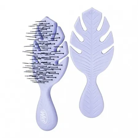 WetBrush Go Green Mini Detangler plaukų šepetys Purple