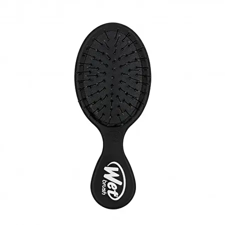 WetBrush Mini ovalus plaukų šepetys Juodas