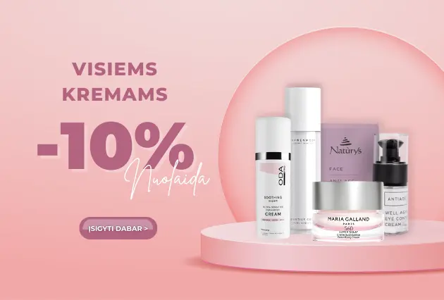 Kremams akcija -10