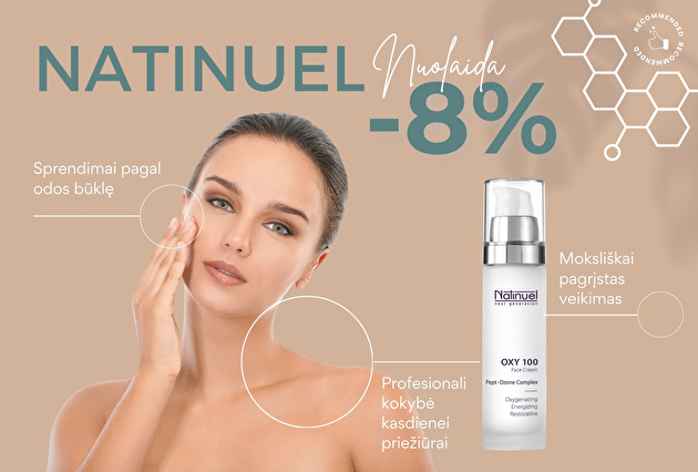 Natinuel nuolaida kosmetika