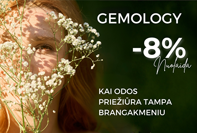 Gemology nuolaida kosmetika